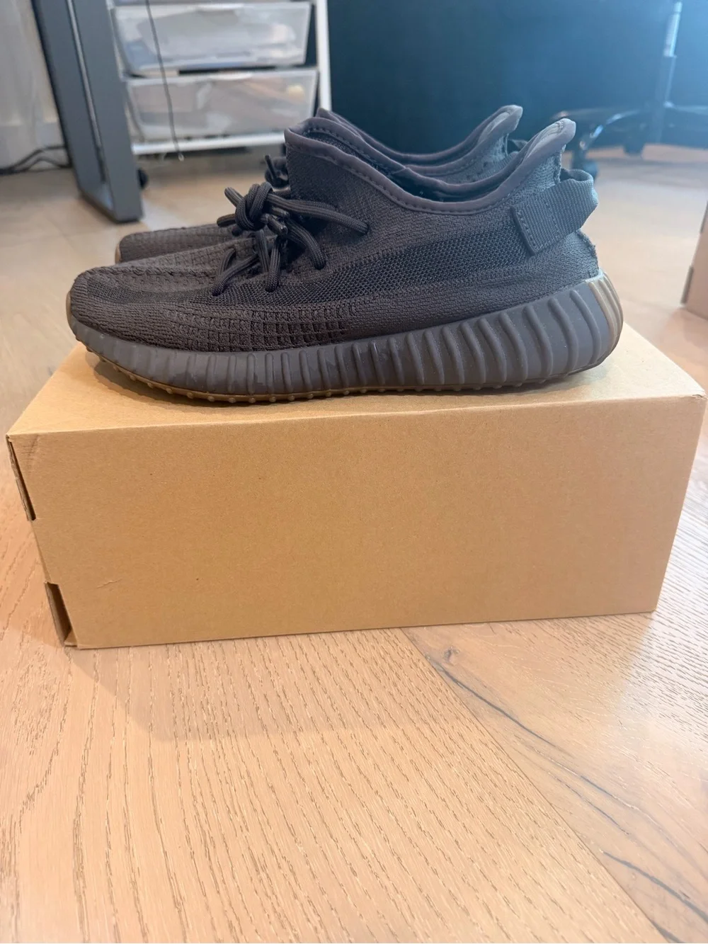Yeezy Boost 350 V2 Men's Cinder Athletic Sneakers